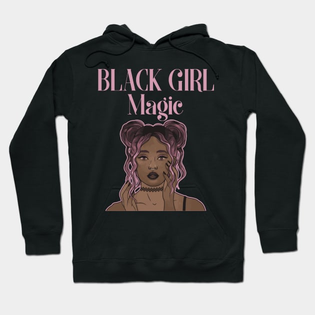 Black Girl Magic Hoodie by Just Kidding Co.